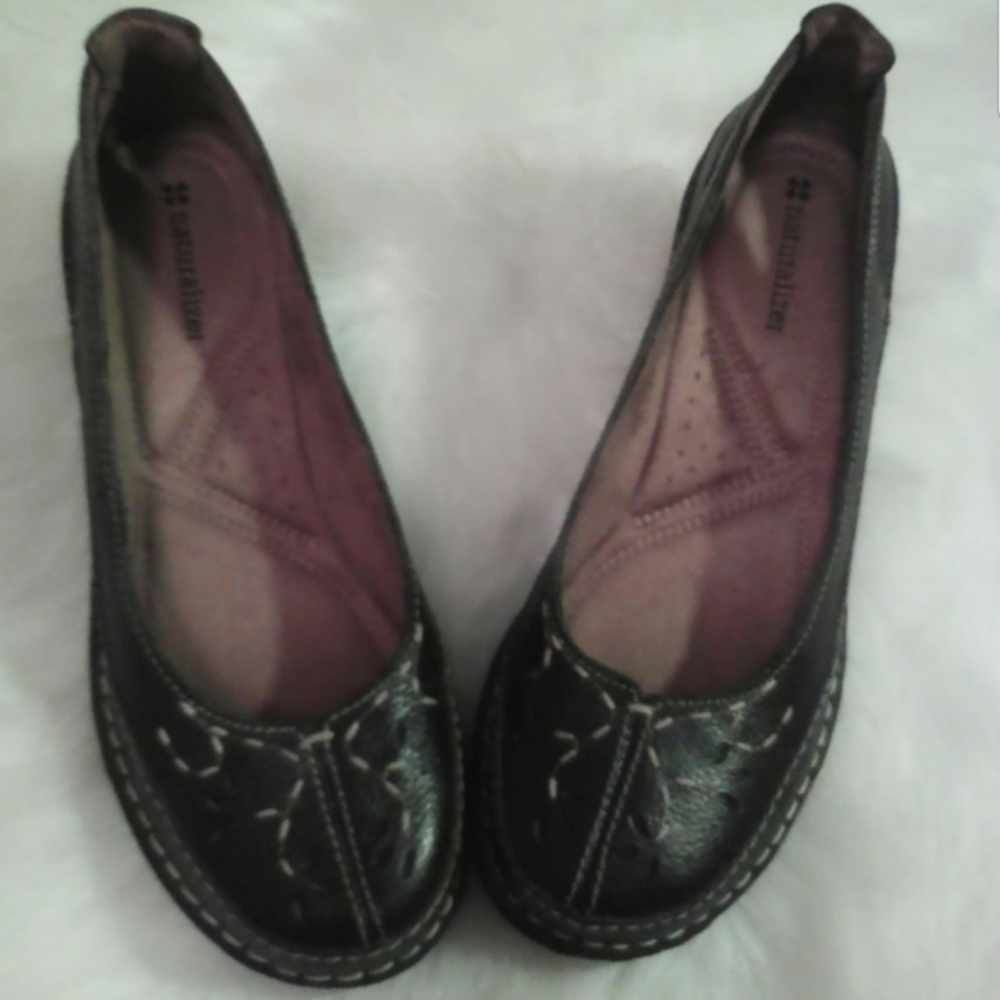 Naturalizer Black Slip on Shoes